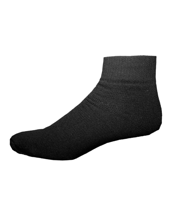 gemrock plain ankle socks – pack of 3 pairs