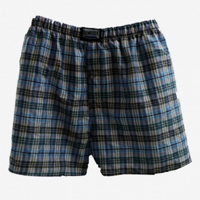 gemrock men’s plaid boxer shorts