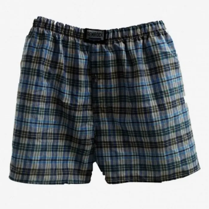 gemrock men’s plaid boxer shorts