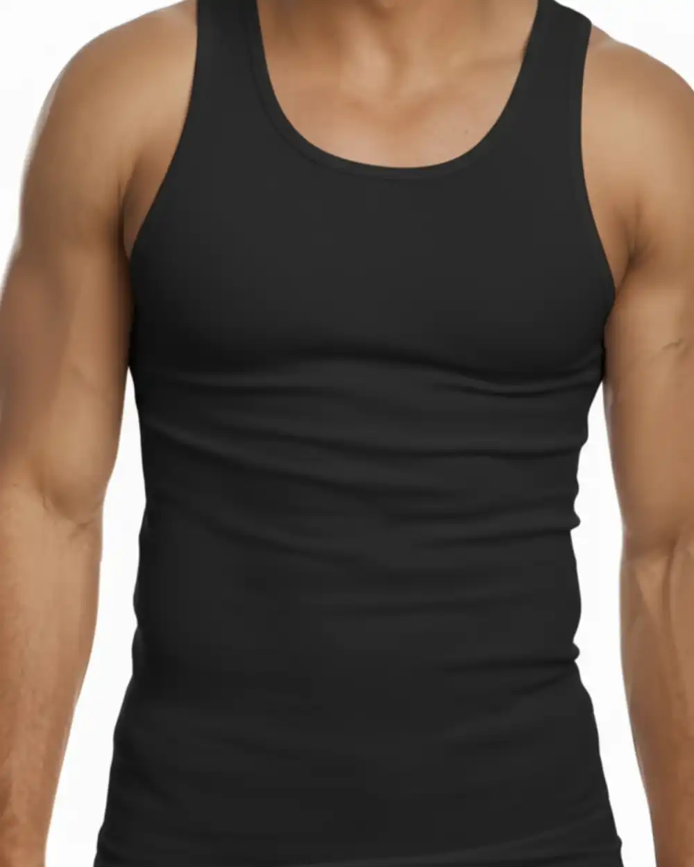 gemrock men’s ribbed a shirt tank top