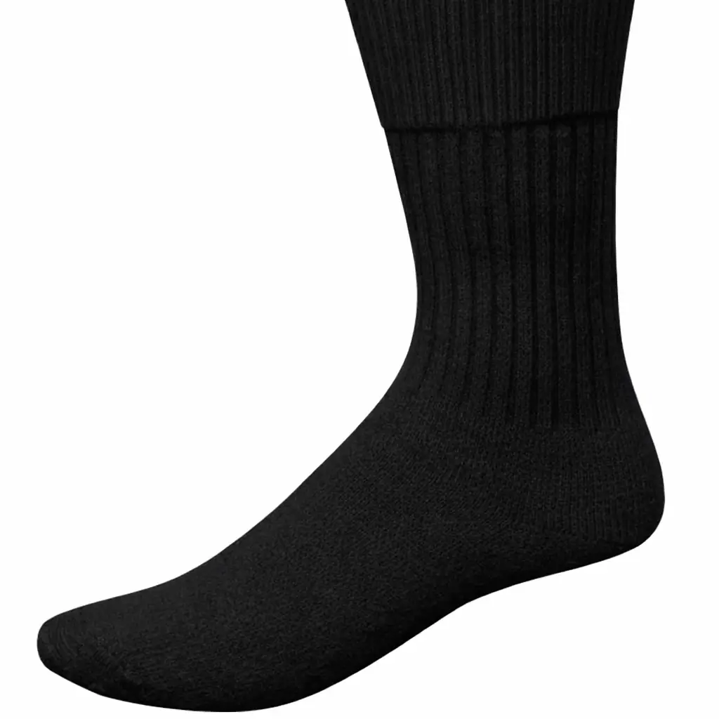 gemrock mens crew socks black