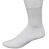 gemrock mens crew socks white