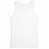 gemrock rib tanktop white gemrock rib tanktop white