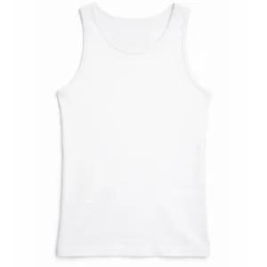 gemrock rib tanktop white