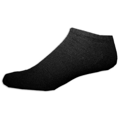 Gemrock Low Cut Socks in Black – breathable cotton-blend low cut socks for active lifestyles and custom branding