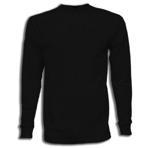 Gemrock Mens Long Sleeve T-Shirt in Black