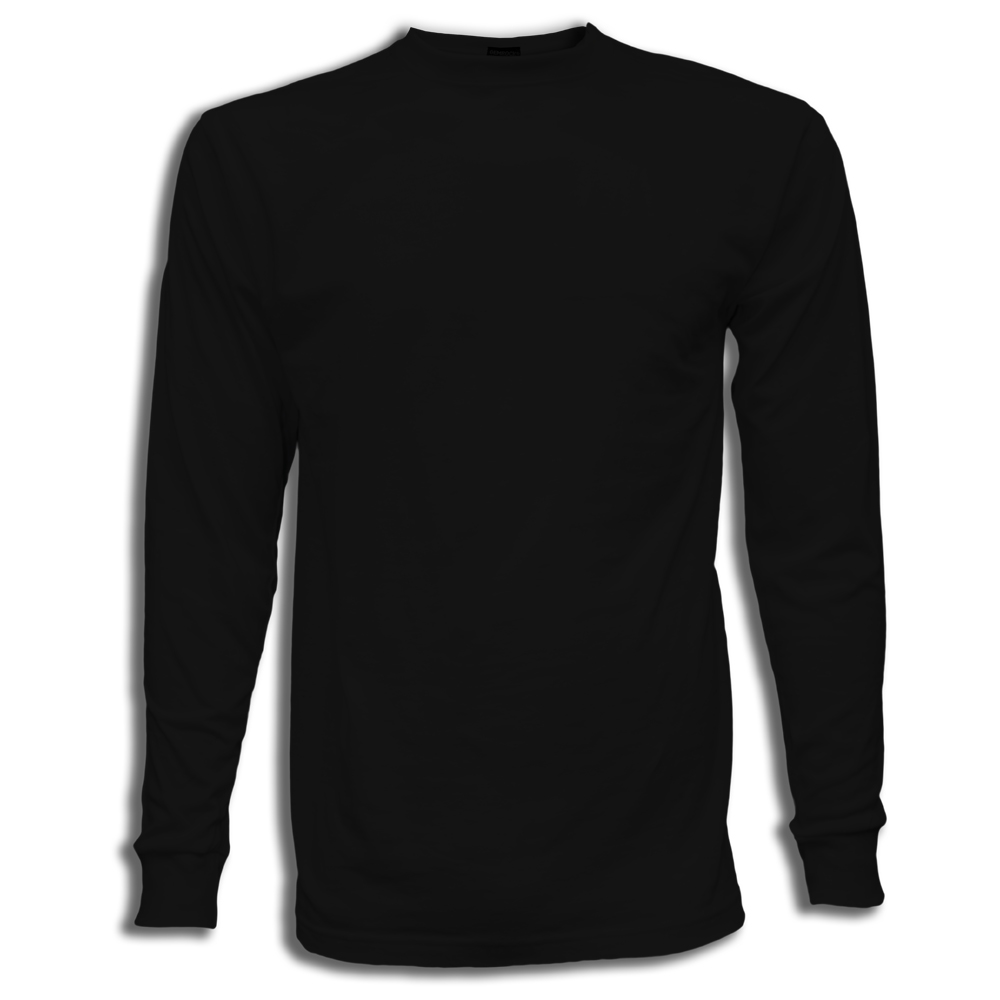 Gemrock Mens Long Sleeve T-Shirt in Black