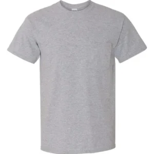 Gildan 5300 Pocket T-Shirt in Sport Grey