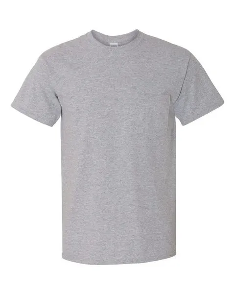 Gildan 5300 Pocket T-Shirt in Sport Grey