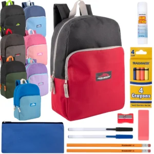 15-Inch Preassembled Kids Travel Backpacks