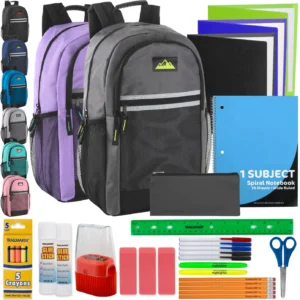 18-inch Multi-Pocket Students Backpack